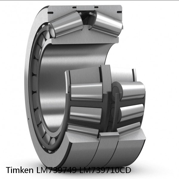 LM739749 LM739710CD Timken Tapered Roller Bearing Assembly