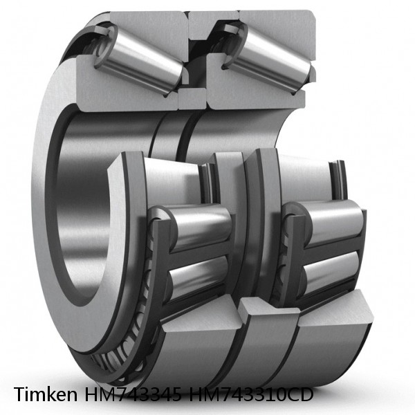 HM743345 HM743310CD Timken Tapered Roller Bearing Assembly